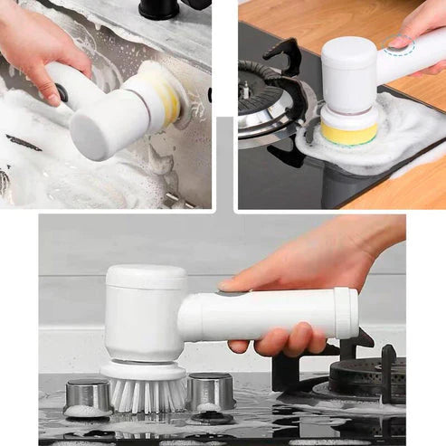 🧽⚡ Cepillo Eléctrico de Limpieza sin Esfuerzo