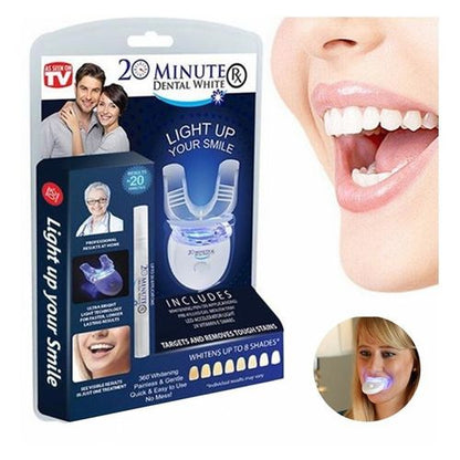 🦷 SmileBright™ – Pack blanqueador dental 2 en 1 con cepillo UV y cargador USB incluido | SONRISA MÁS BLANCA EN CASA 🔥