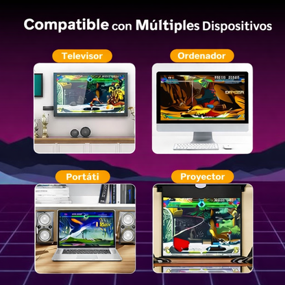 🕹️ CONSOLA JUEGOS INALÁMBRICA M8