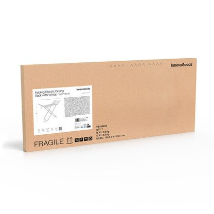 🏠🔥 Tendedero eléctrico con calefacción de acero inoxidable